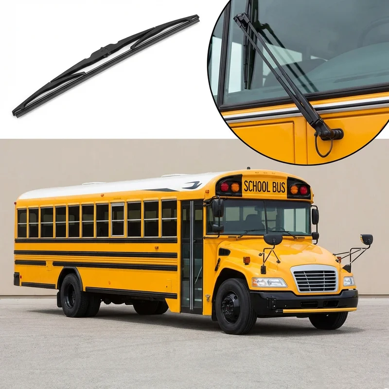 Passenger Side Wiper Blade for Blue Bird Vision School Bus (2008 - 2020) - 1
